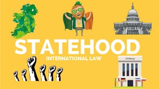 Statehood Montevideo convention visualized International Law Animation Lex Animata Hesham elrafei [upl. by Aivax608]