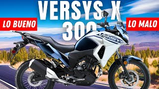 KAWASAKI VERSYS X 300 FULL REVIEW Y PRUEBA A BORDO T4✨55 [upl. by Ahsekahs287]