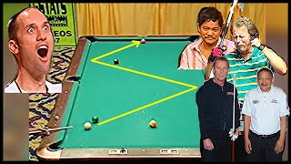 The EFREN REYES shot that changed POOL HISTORY  Epic Z shot [upl. by Eirrem]