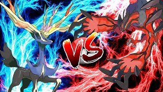 ¡BATALLA ÉPICA  XERNEAS VS YVELTAL [upl. by Leelahk919]