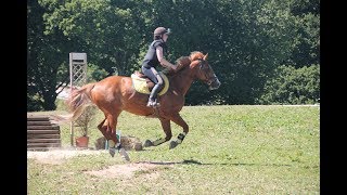 VLOG CONCOURS  DERBY CROSS  4ème série  100 cm  Mon tour avec Quizas  Etrier Cherbourgeois [upl. by Er]