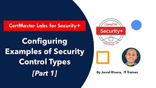 CompTIA Security labs  Configuring preventive and detective security controls [upl. by Nasia]