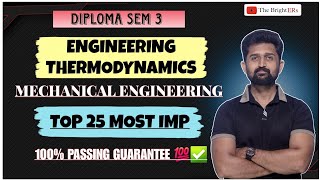 ENGINEERING THERMODYNAMICS ET MOST IMP  GTU SEM 3 MECHANICAL ENGINEERING IMP [upl. by Gnouv]