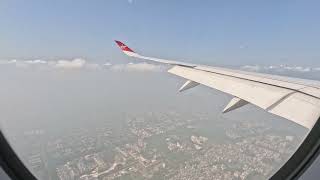 Landing at Delhi Airport  Flight no VS300  31 May 2023 [upl. by Naujak475]