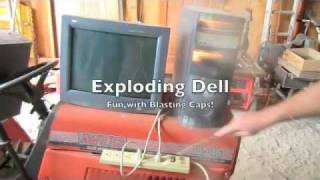 Exploding Dell Overclocking Failure [upl. by Irot]