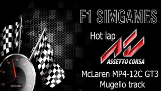 Assetto Corsa McLaren MP412C GT3  Mugello [upl. by Crockett]