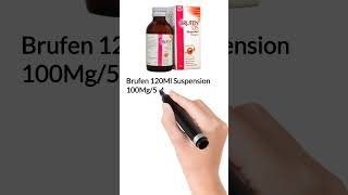 Brufen 120Ml Suspension 100Mg5Ml medicine pakistan abbot [upl. by Hsirrehc]