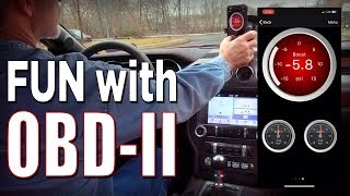 Performance Logging  More than just error codes… OBDLink MX Bluetooth OBDII Review [upl. by Brittni]