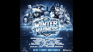 Winter Madness  Arsonal vs Murda Mook Live WatchAlong Murdamook Arsonal [upl. by Ecydnac]