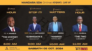 SDA CHURCH MANDARA  MORNING ONLINE SERVICE  05 October 2024  8AM TO 12PM [upl. by Bethesde850]