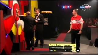 Lakeside BDO Darts World Championships 2014  Glen Durrant v Mike Day [upl. by Attevad]