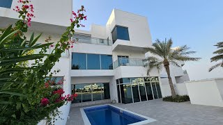 Beachfront 4 bedroom Villa Private pool Bahrain Amwaj Islands 97338777555 Anastasia [upl. by Ever]