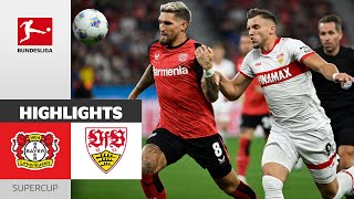 High Tension Till The End  Bayer 04 Leverkusen  VfB Stuttgart 43 P  Highlights  Supercup 2024 [upl. by Langston]