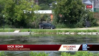 Waukesha police investigate body pulled from Fox River [upl. by Anyahs238]