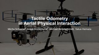 Tactile Odometry in Aerial Physical Interaction [upl. by Dettmer513]