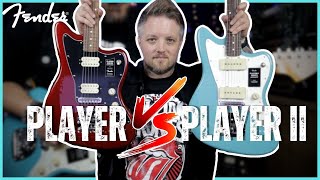 Fender Player vs Player II  WHAT IS THE DIFFERENCE [upl. by Cacilia]