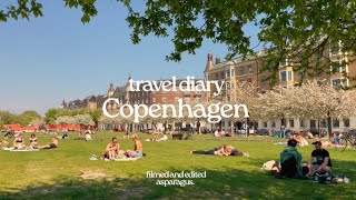 travel diary  Copenhagen 🇩🇰 Ny Carlsberg Glyptotek Islands Brygge Park Assistens Cemetery [upl. by Terrijo]