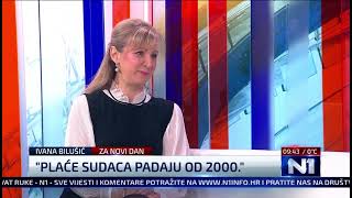 Ivana Bilušić Slike hodnika hrvatskih sudnica najbolje pokazuju uspješnost mjera opreza [upl. by Raynard]