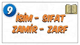 9 Sınıf Edebiyat  Dil Bilgisi  İsim Sıfat Zamir Zarf [upl. by Desdamona797]