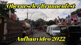 Oberurseler Brunnenfest Aufbauvideo 2022 [upl. by Nona]