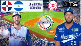 R DOMINICANA 5  4 NICARAGUA  En vivo SERIE DEL CARIBE Miami 2024 EDICION 66 JORNADA 2 [upl. by Anah]