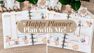 Plan With Me  Happy Planner Dashboard Layout  October 2024 [upl. by Annayar27]