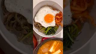 비빔밥 먹방🥄 mukbang 비빔밥 먹방 먹방브이로그 vlog [upl. by Tavia70]