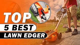 Top 5 Best Lawn Edgers 2021  Reviews amp Buying Guide [upl. by Josey]