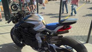 MV Agusta Brutale 1000RR Assen first impression at paddock ClassicGP Assen 2023 [upl. by Hearsh]