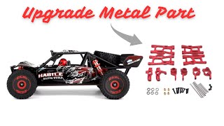 wltoys upgrade metal part wltoys rccar rc [upl. by Lahpos275]