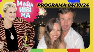 MAÑANÍSIMA  PROGRAMA 041024  PAMPITA Y MORITÁN UNA SEPARACIÓN CADA VEZ MÁS COMPLICADA [upl. by Bromley363]