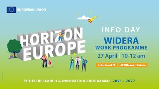 Horizon Europe infodays  WIDERA Work Programme [upl. by Noteloc]