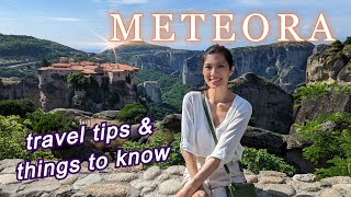 METEORA Things To Know Before Going  Travel Guide 2023 [upl. by Eelirol]