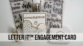 Letter It Engagement Card [upl. by Angele979]