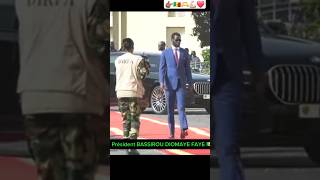 Arrivée du président🇸🇳 BASSIROU DIOMAYE FAYE à bord du patrouilleur CAYOR [upl. by Barolet]