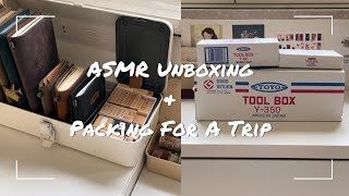 Unboxing Toyo Steel Tool Boxes ASMR  Trying to Pack Light [upl. by Alice198]