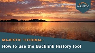 2015 How to use the Backlink History tool [upl. by Ettener]