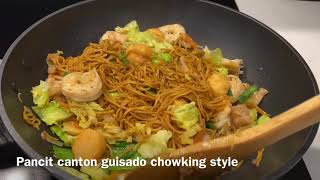 PANCIT CANTON Guisado CHOWKING STYLE [upl. by Norac364]