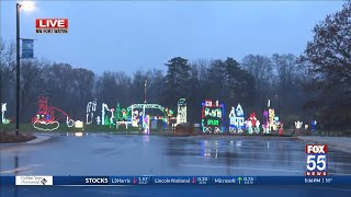 Blue Jacket kicks off Fantasy of Lights [upl. by Anerehs]