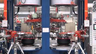 Tire manufacturing process [upl. by Eittah]