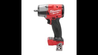 Milwaukee 296020 M18 Impact Wrench 18Volt With 38quot Drive  JB TOOLS [upl. by Nnylecyoj]