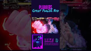 Pluggers Great Punish Bro tekken tekken8 tekken8nina [upl. by Alam]