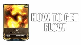 Warframe how to get Flow Mod [upl. by Chere916]