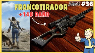 MEJORAMOS NUESTRO FRANCOTIRADOR  Gameplay Fallout 4 36 [upl. by Pedrick]