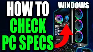 How to Check PC Specs on Windows 11 PC 🖥️ No Downloads Required [upl. by Sitnalta]