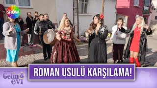 19 yaşındaki Sedanur gelinden Romanlara yakışır karşılama  1221 Bölüm [upl. by Ierdna]