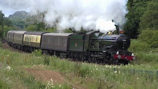 Clun Castle to Scarborough rail tour First time to Scarborough for a GW castle whitby nymr [upl. by Ursi]