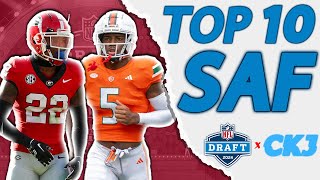 The Top 10 Safeties In The 2024 NFL Draft [upl. by Irah]