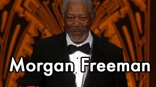 Morgan Freeman Salutes Shirley MacLaines Memorable and Timeless Performances [upl. by Nohtanoj]