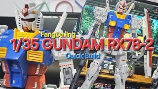 FangDaJing 135 Gundam RX 782  Quick Build amp Review [upl. by Wina]